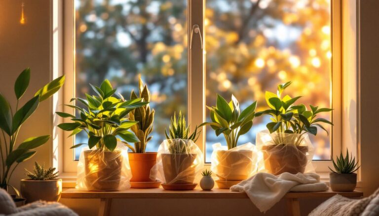 cold snap warning: learn how to protect your houseplants from freezing temperatures before bedtime to keep them healthy and thriving.