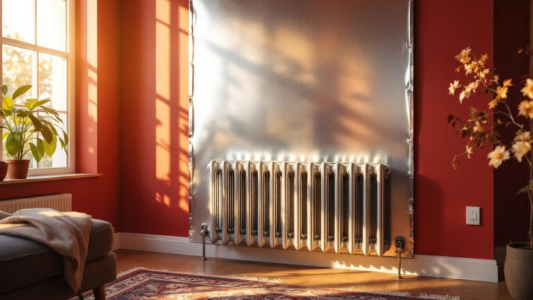 I tested foil behind radiators, it only works if heat loss is one-way