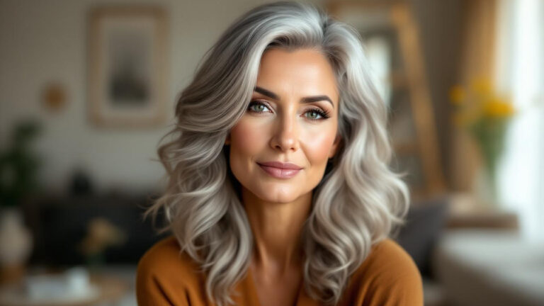 Neither a bob nor a pixie, these styles look especially elegant on seniors