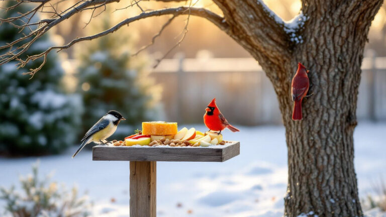 Neither seeds nor bread, this is the truth about feeding birds this winter