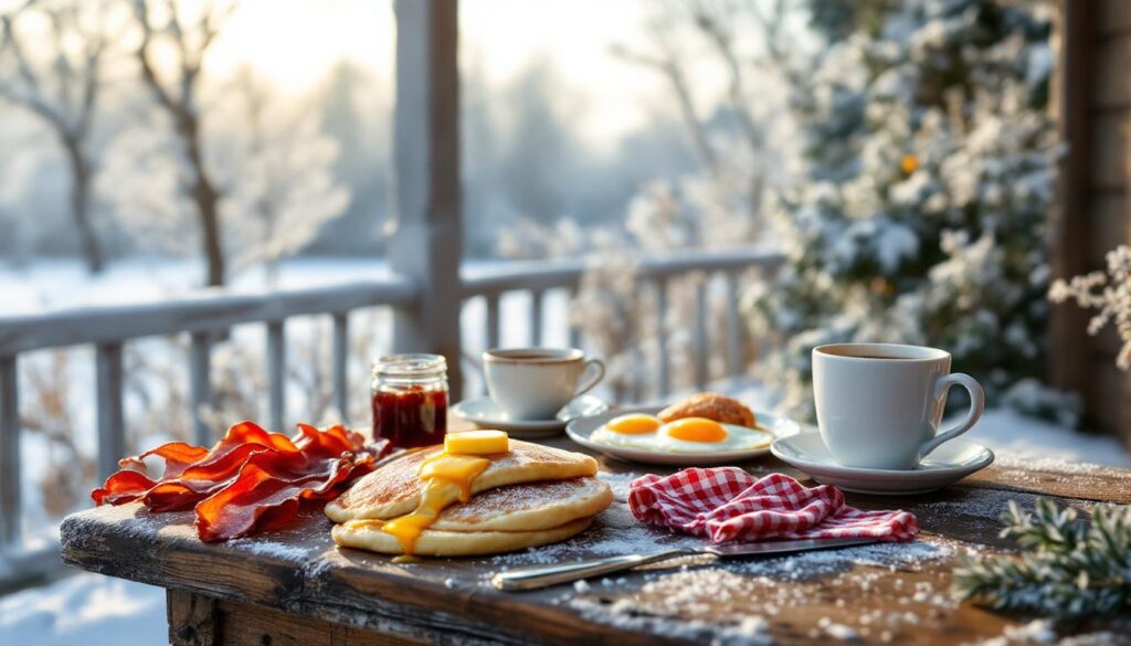 What locals do for the perfect countryside breakfast in winter