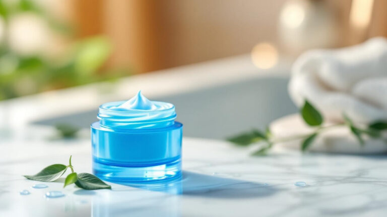Why blue moisturizers work better than you think